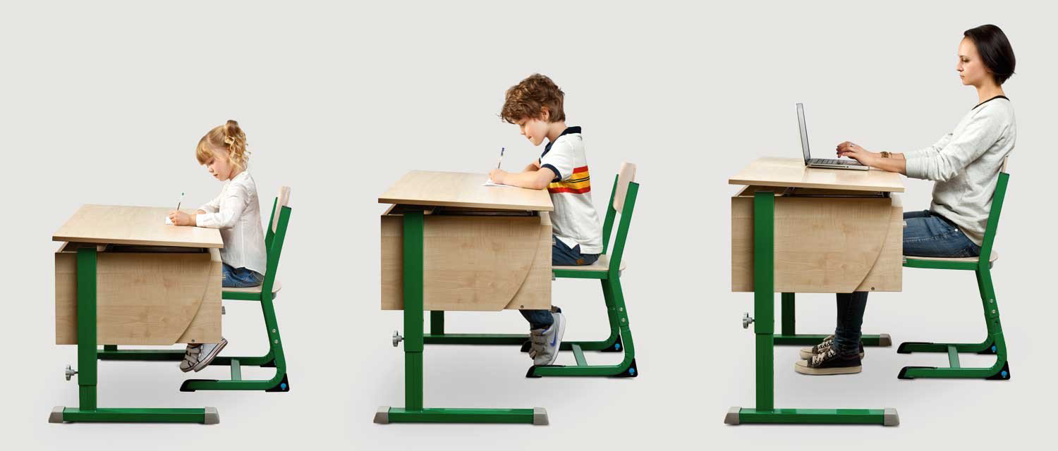 Рост школьной мебели