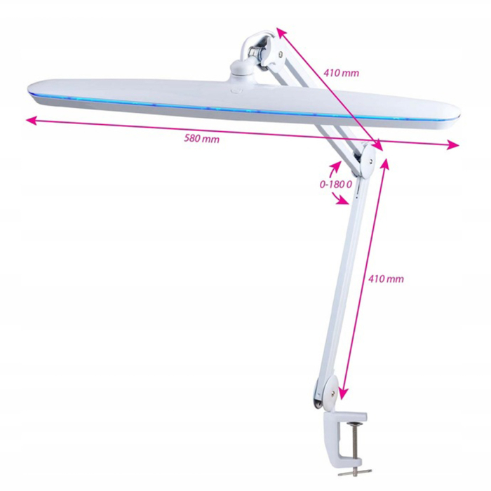 Характеристики Светильник настольный Anatomica Smart-406 CCTW Характеристики Светильник настольный Anatomica Smart-406 CCTW
