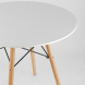Кухонный стол Ergozen Eames DSW Pro 80 см белый